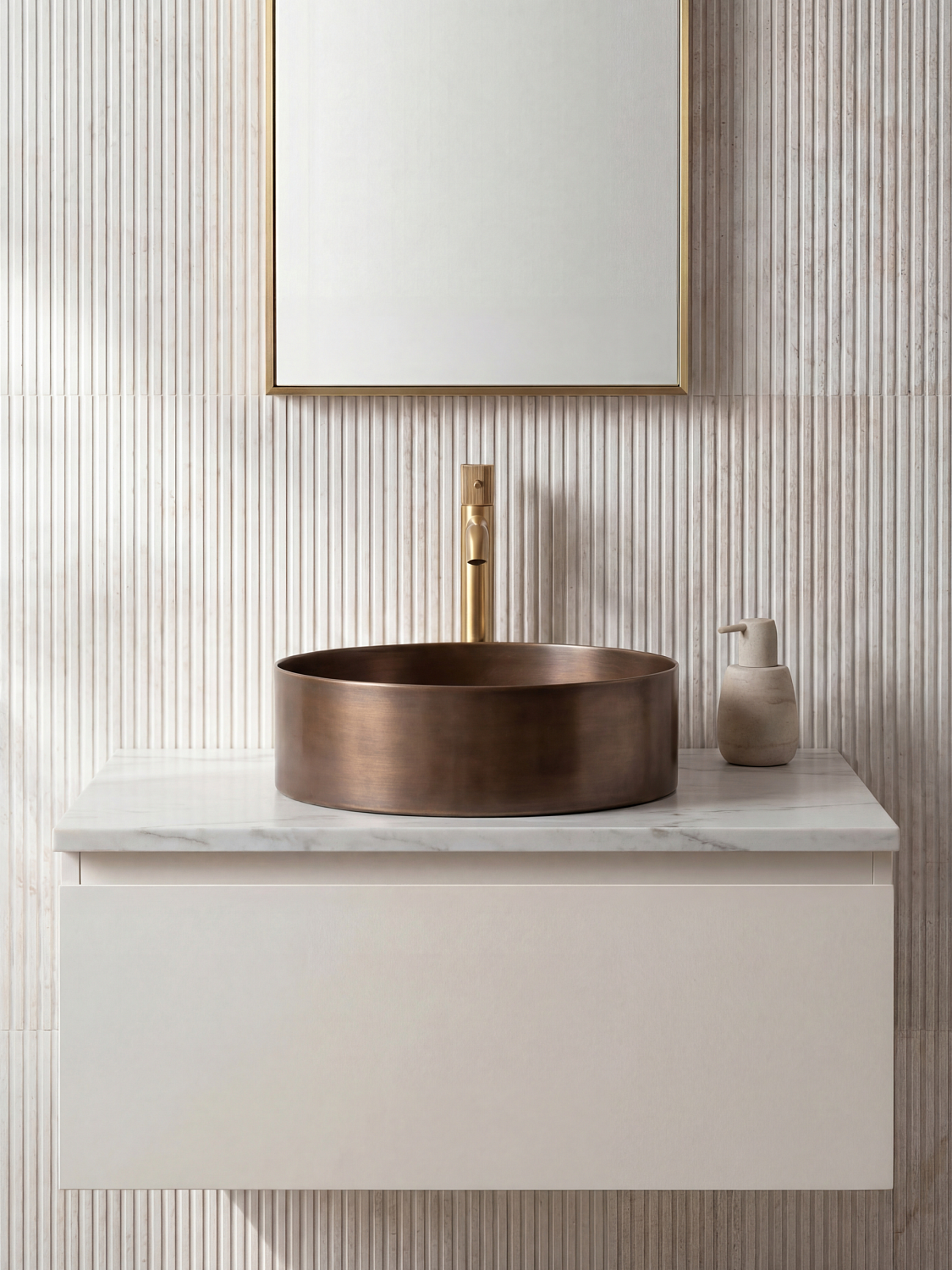 Раковина AltroBagno Luna 001004 BrAn из нержавеющей стали