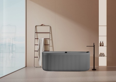 Ванна из искусственного камня AltroBagno Fabiana 090209 Cement Grey