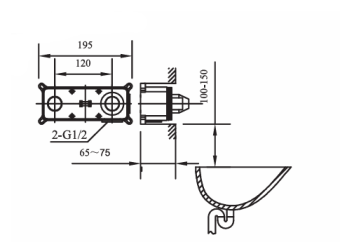 Смеситель для раковины AltroBagno Unione 010511 BG