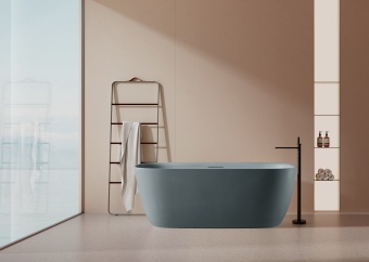 Ванна из искусственного камня AltroBagno Luciana 090222 Granite Gray