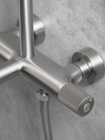 Душевая система с термостатом AltroBagno Bilancia 030427 Ni