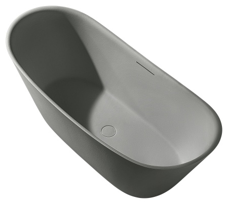 Ванна из искусственного камня AltroBagno Fiorina 090219 Cement Grey