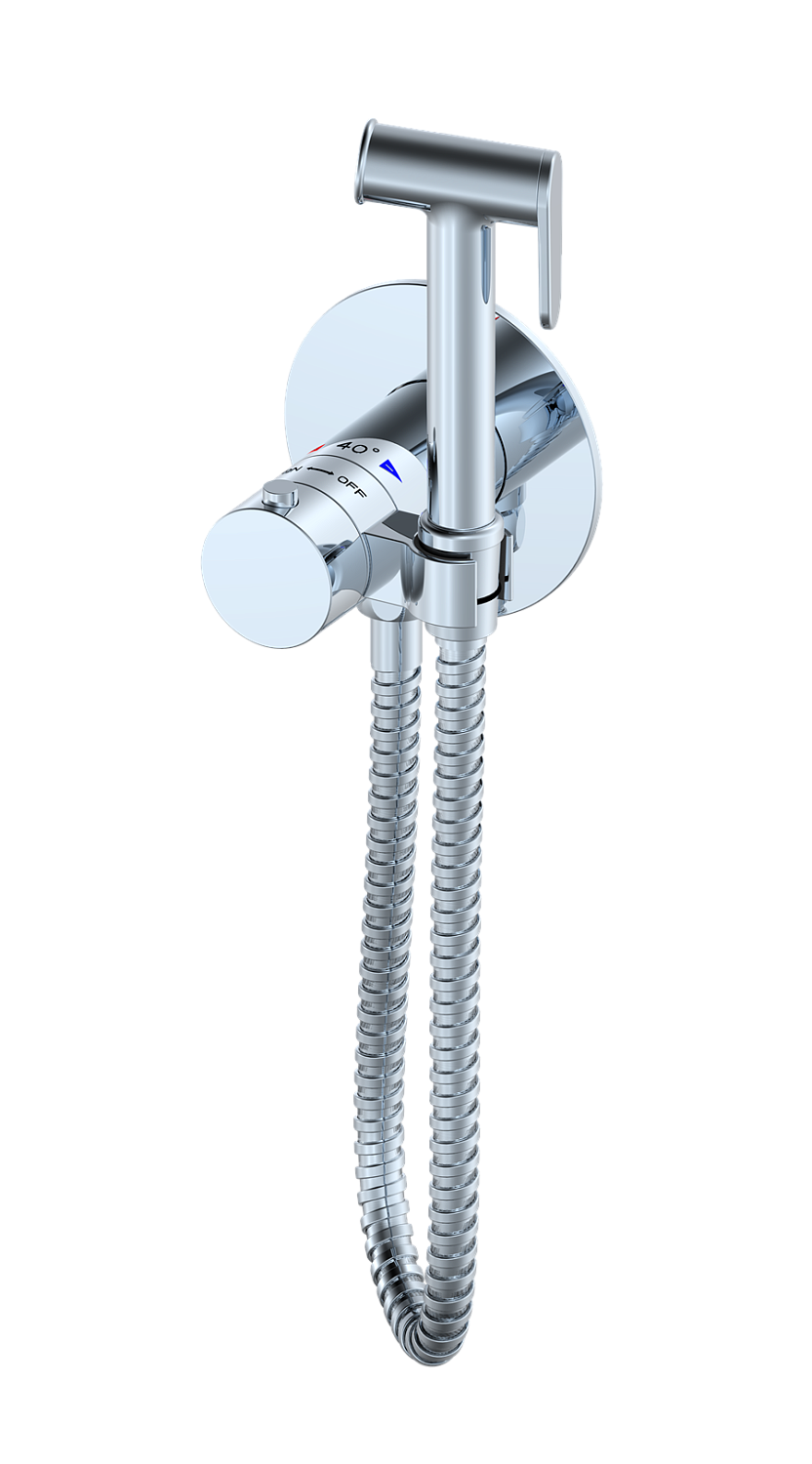 Гигиенический душ с термостатом AltroBagno Oggetto 060401 Cr