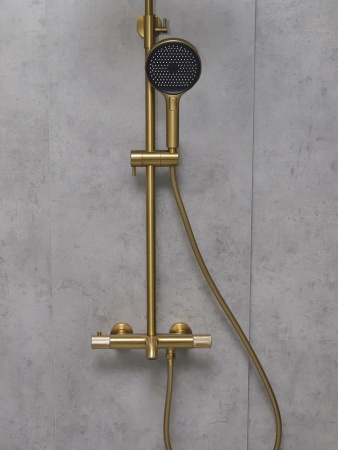 Душевая система с термостатом AltroBagno Bilancia 030429 BG