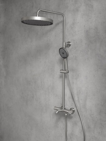 Душевая система с термостатом AltroBagno Bilancia 030427 Ni