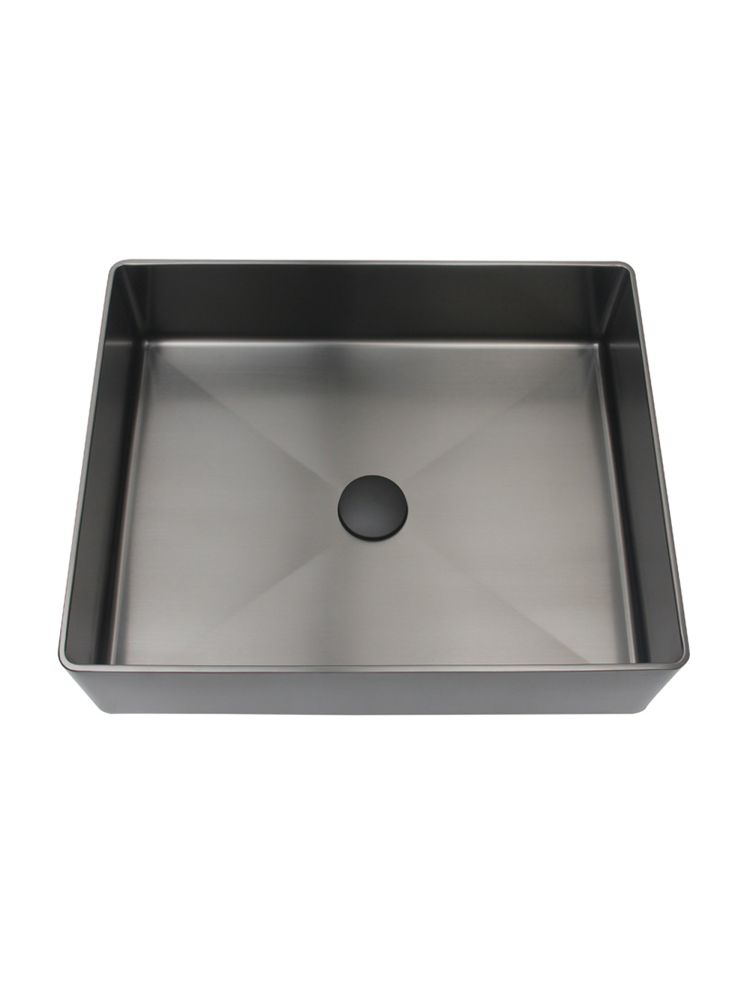 Раковина ALTROBAGNO Аккордо (Accordo) 001010 MtGr из нержавеющей стали