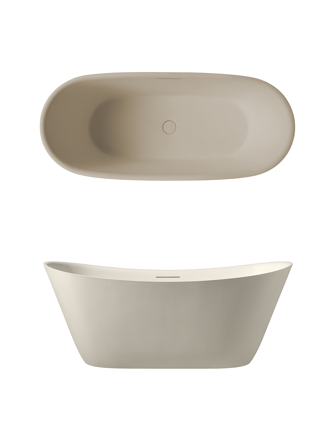 Ванна из искусственного камня AltroBagno Fiorina 090218 Cream