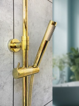 Душевая система с термостатом AltroBagno Costanza 030419 Or