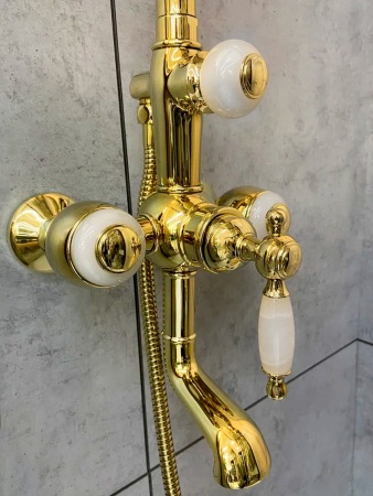 Душевая система AltroBagno Opera 030206 Or