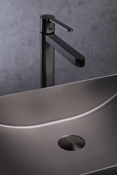 Раковина AltroBagno Futuro 001014 MtGr из нержавеющей стали