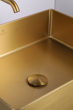 Раковина AltroBagno Accordo 001009 OrSp из нержавеющей стали