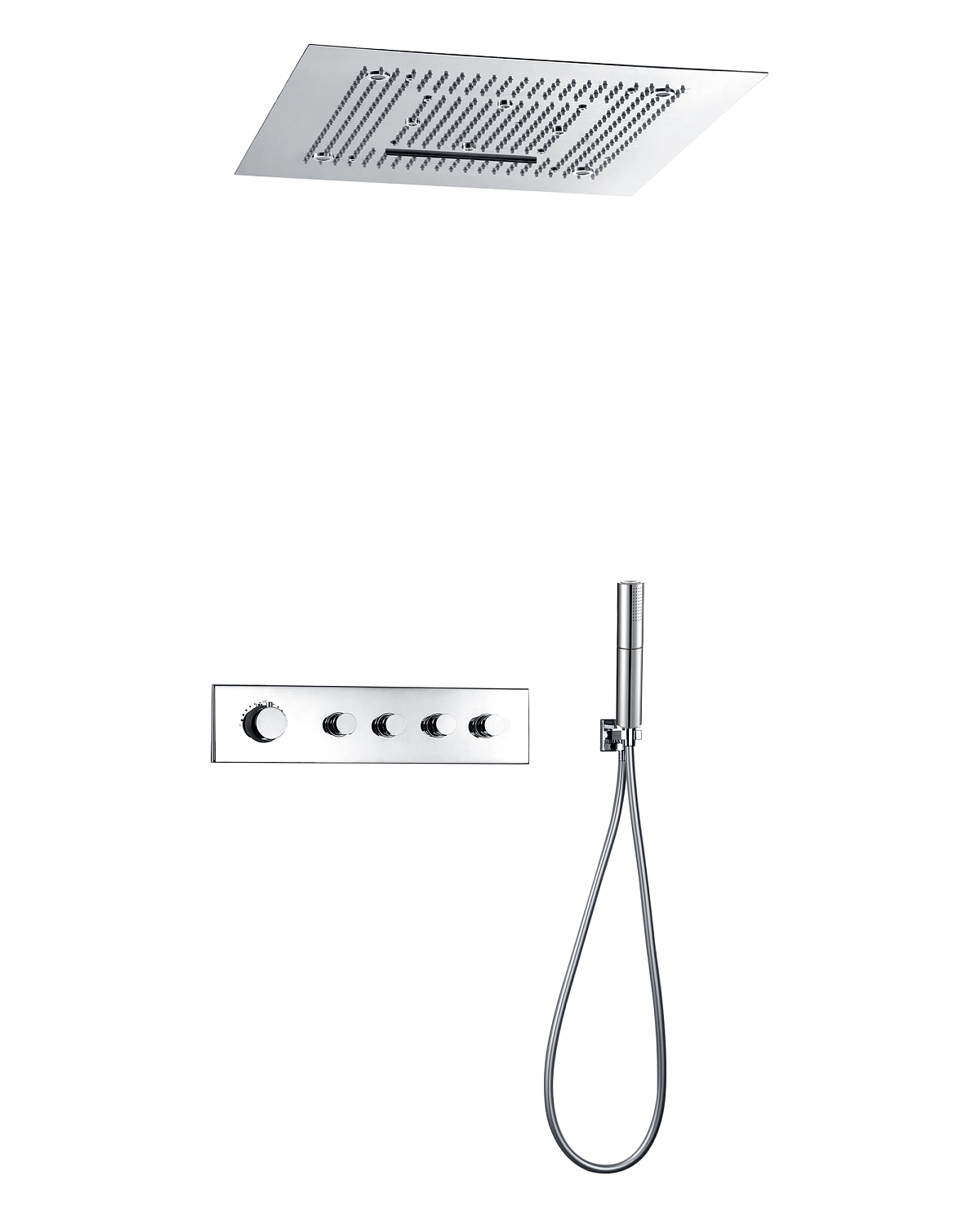 Душевая система AltroBagno Universale 040403 Cr