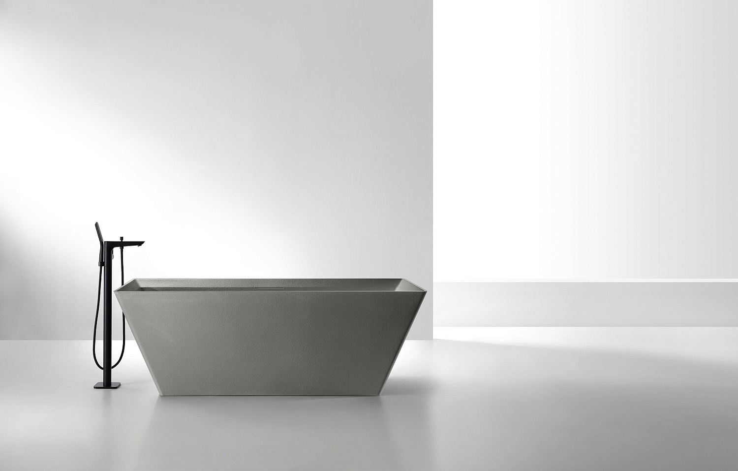 Ванна из искусственного камня AltroBagno Francesca 090104 Cement Grey