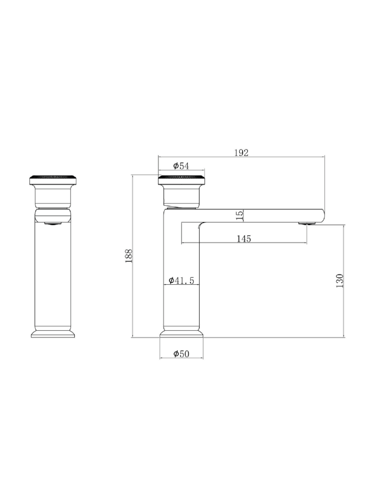 Смеситель для раковины ALTROBAGNO Рикко (Ricco) 0165 BC
