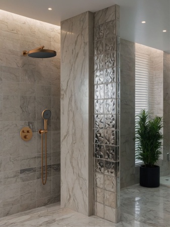 Душевая система с термостатом AltroBagno Bilancia 040417 BC