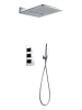 Встраиваемая душевая система с термостатом AltroBagno Cascata 040101 Cr
