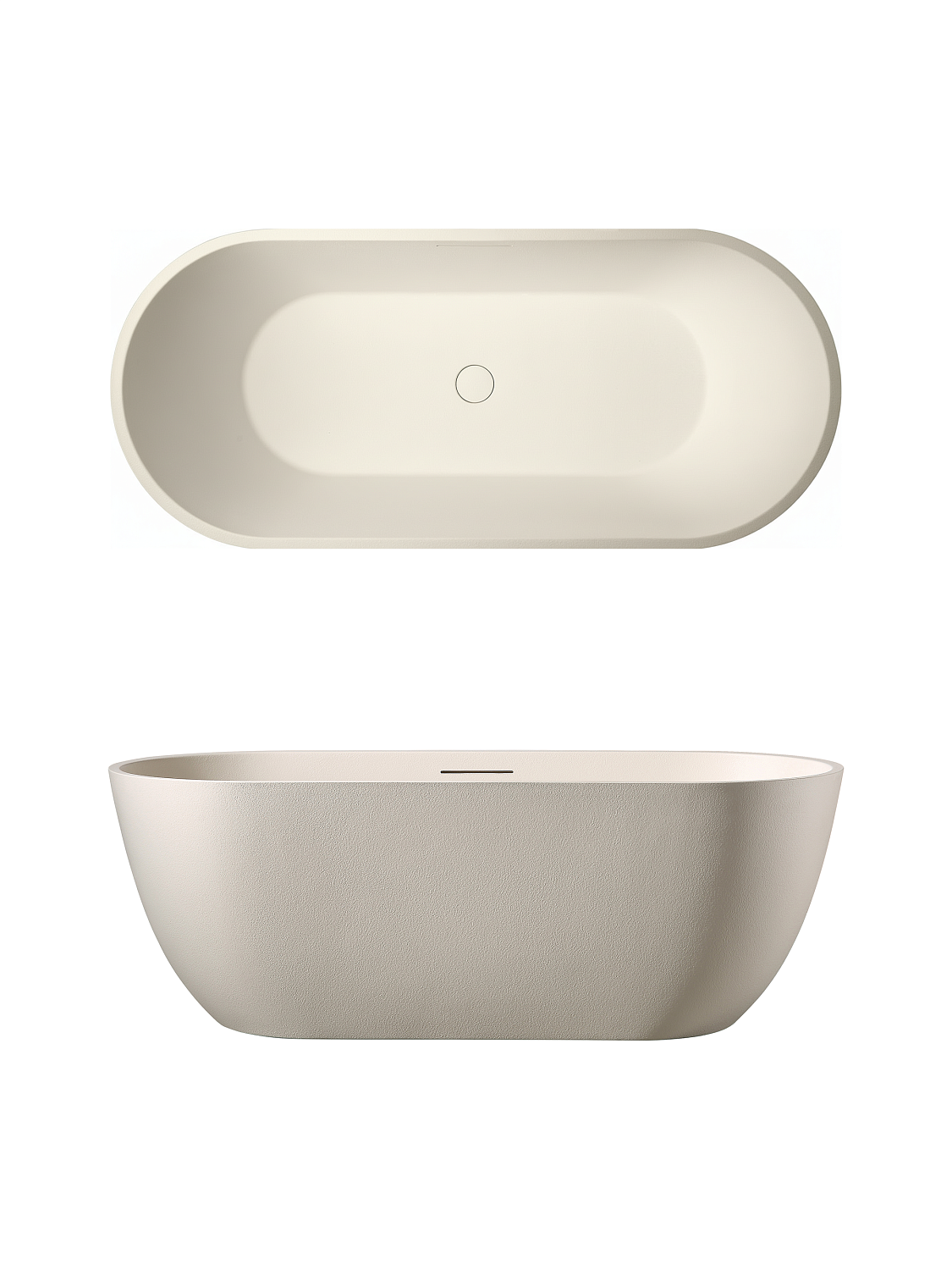 Ванна из искусственного камня AltroBagno Bruna 090203 Cream