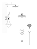 Душевая система ALTROBAGNO Иконико (Iconico) 040511 GM