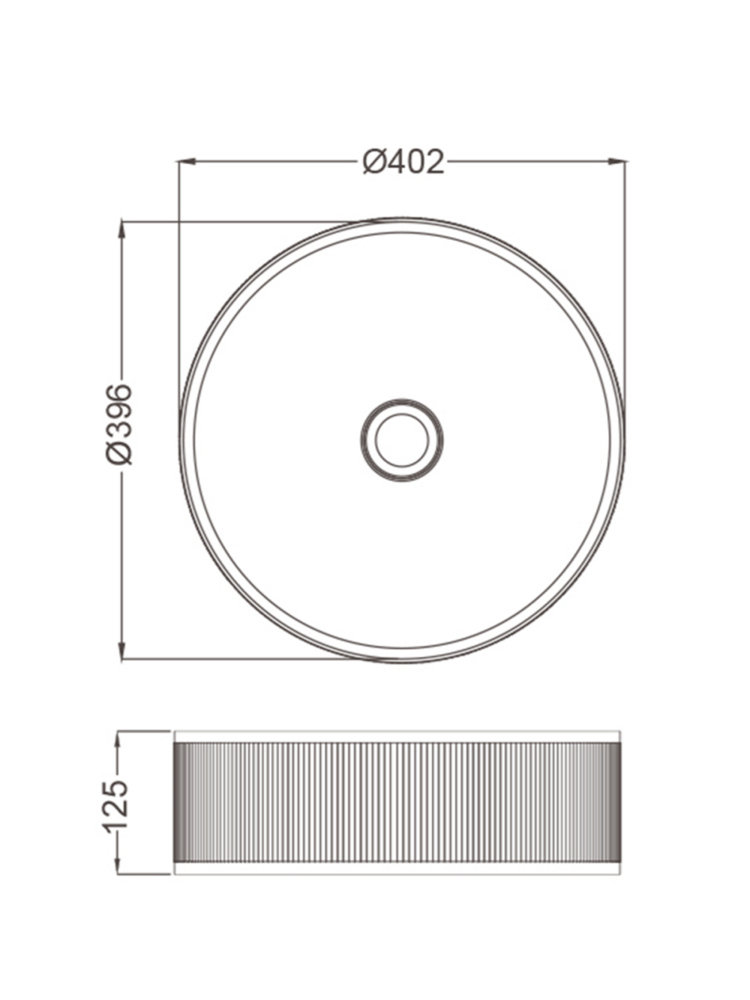Раковина AltroBagno Costoso 001008 BrAn из нержавеющей стали
