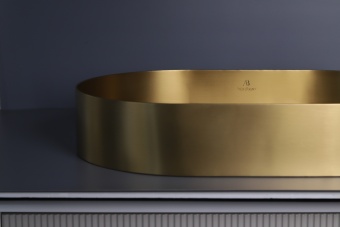 Раковина AltroBagno Eterno 001025 OrSp из нержавеющей стали