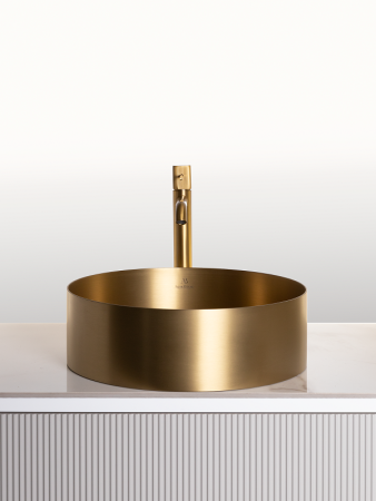 Раковина AltroBagno Luna 001001 OrSp из нержавеющей стали