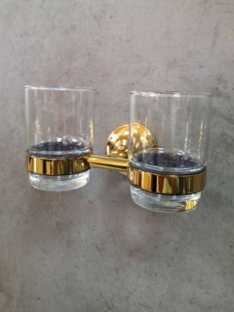 Стакан двойной подвесной AltroBagno Corposo 081702 Gl