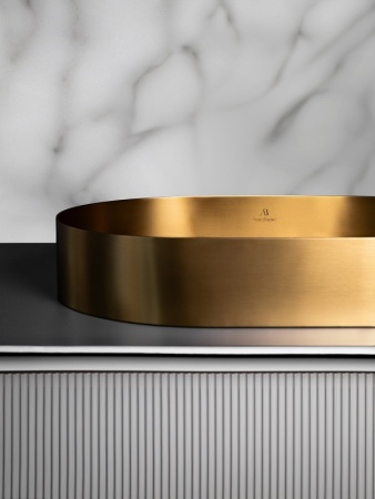 Раковина AltroBagno Eterno 001025 OrSp из нержавеющей стали