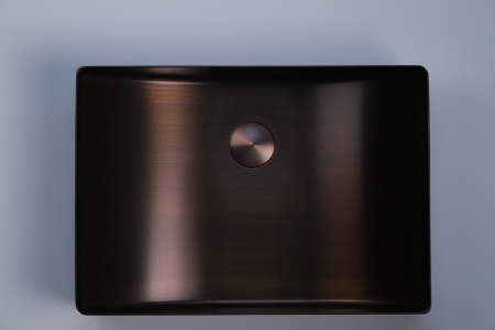 Раковина AltroBagno Futuro 001016 BrAn из нержавеющей стали