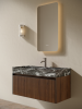 Тумба c раковиной ALTROBAGNO Пино (Pino) 1000 Walnut/Italian Grey
