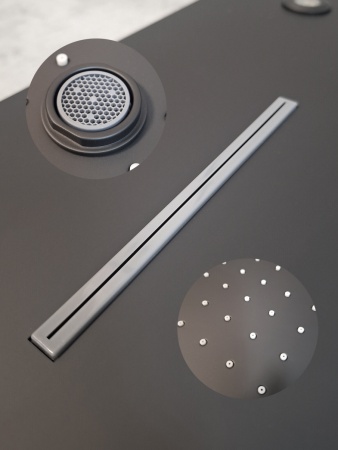 Душевая система с термостатом AltroBagno Metropoli 040401 NeOp