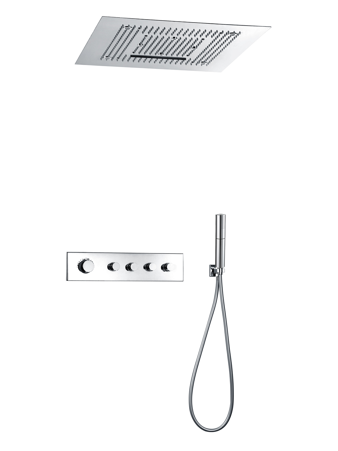 Душевая система AltroBagno Universale 040403 Cr