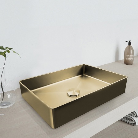 Раковина AltroBagno Astro 001017 OrSp из нержавеющей стали