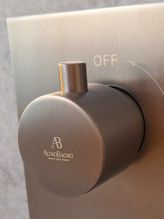 Душевая система с термостатом AltroBagno Unione 040409 GM