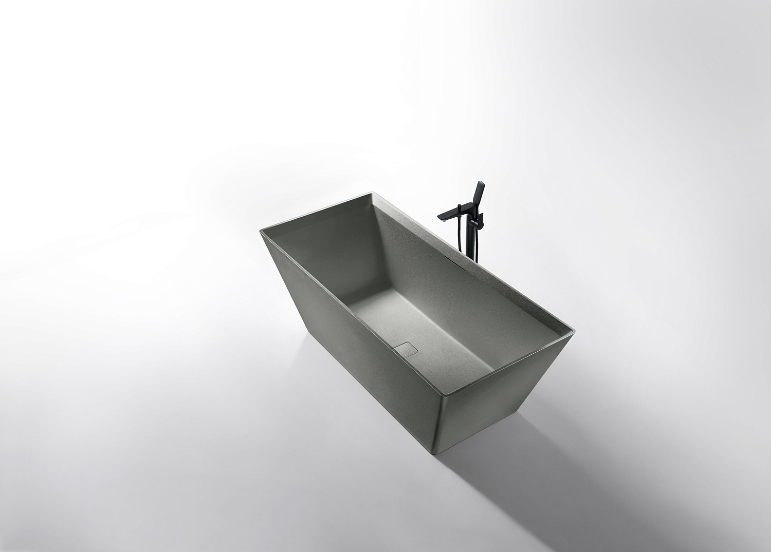 Ванна из искусственного камня AltroBagno Francesca 090104 Cement Grey