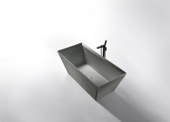 Ванна из искусственного камня AltroBagno Francesca 090104 Cement Grey
