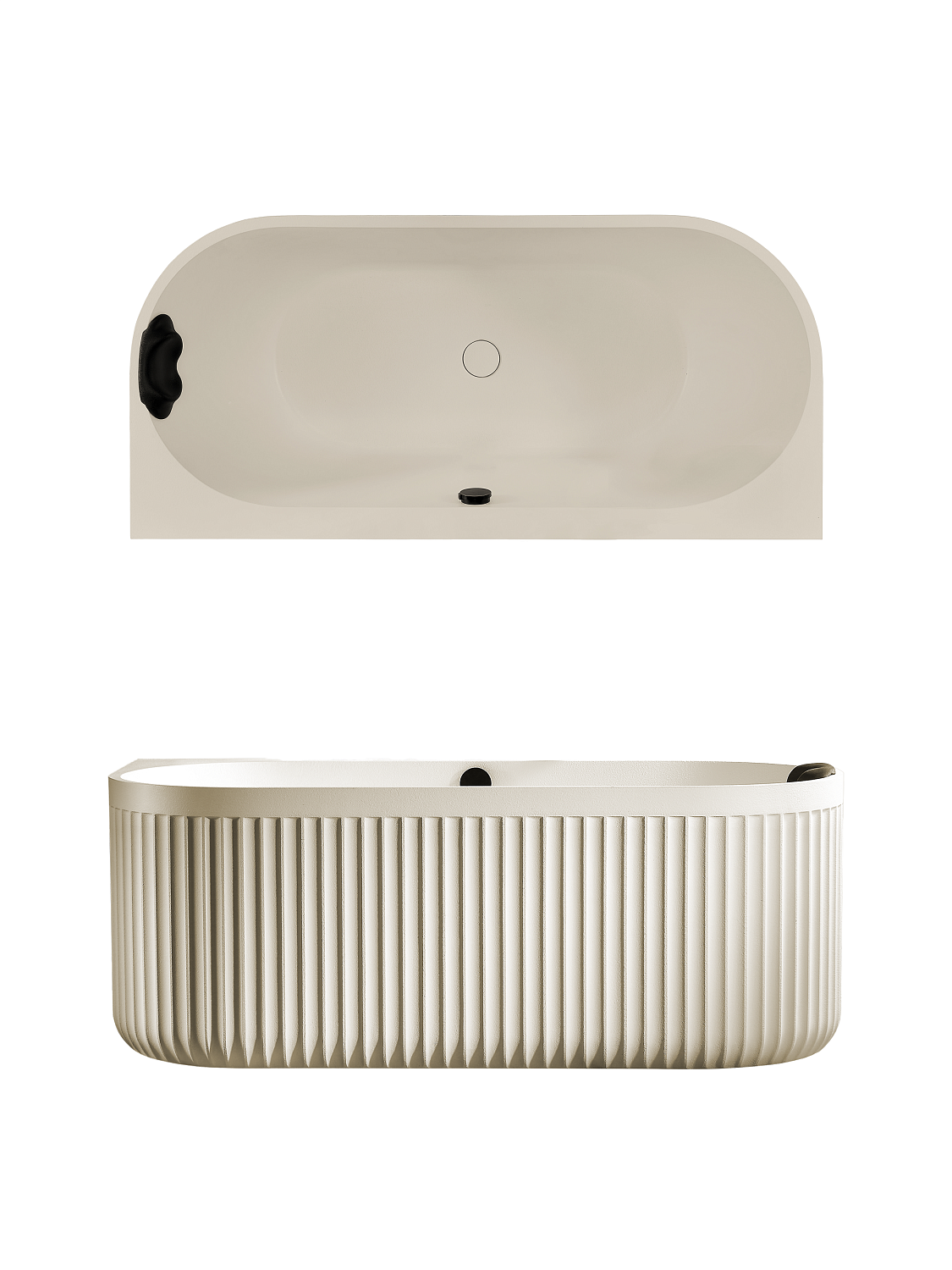 Ванна из искусственного камня AltroBagno Fabiana 090208 Cream